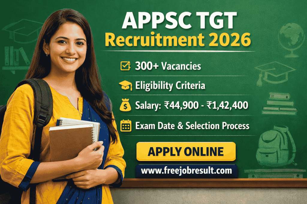 APPSC TGT Recruitment 2026
