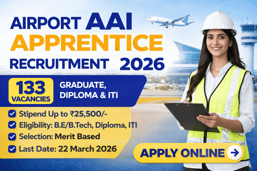 Airport AAI Apprentice Bharti 2026