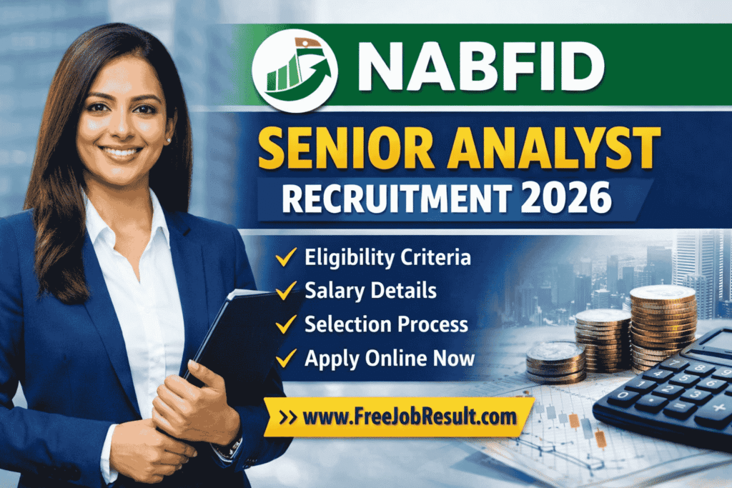 NABFID Senior Analyst Recruitment 2026