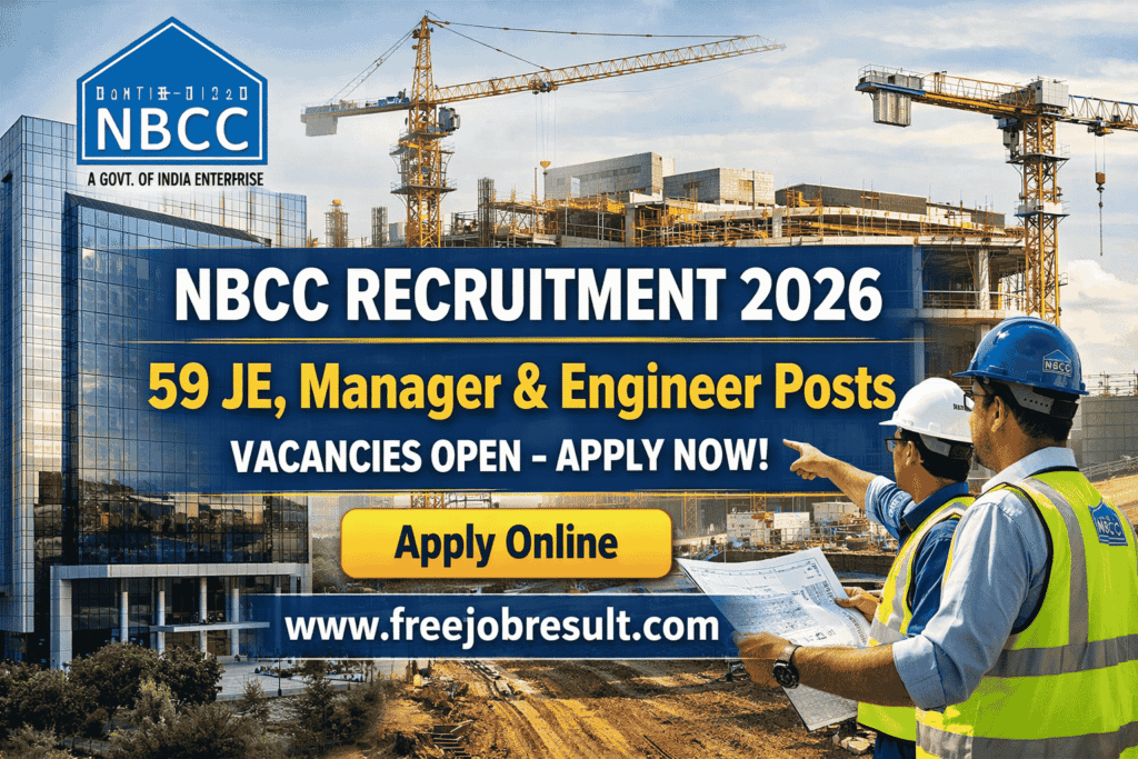NBCC India Limited Recruitment 2026