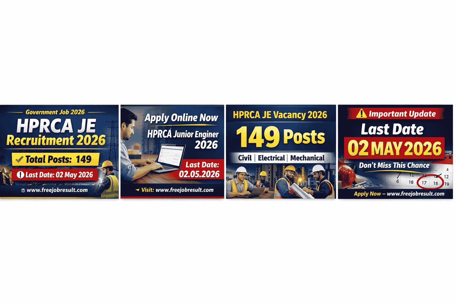 HPRCA Junior Engineer JE Recruitment 2026