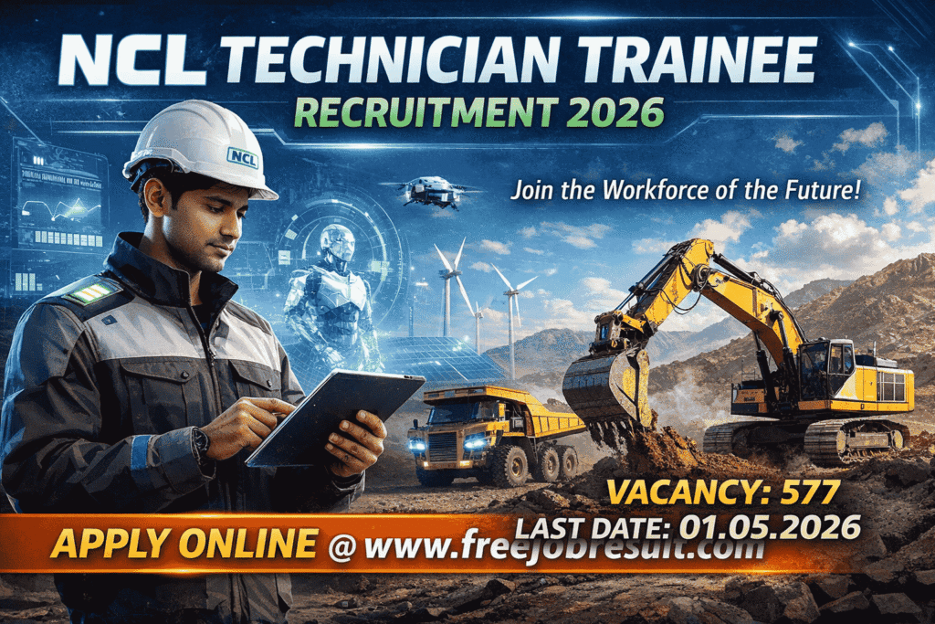 NCL Technician Trainee Online Form 2026
