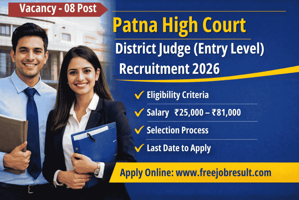 Patna High Court District Judge Recruitment 2026