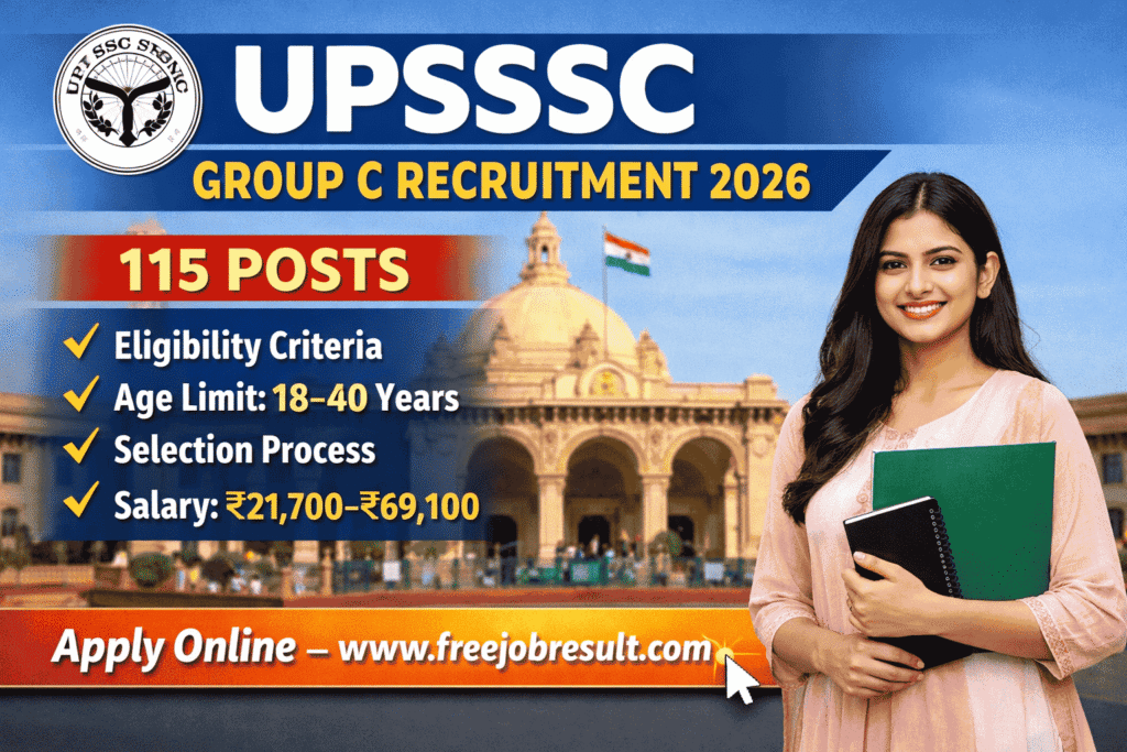 UPSSSC Group C Online Form 2026