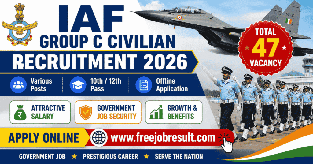 IAF Group C Civilian Apply Online 2026